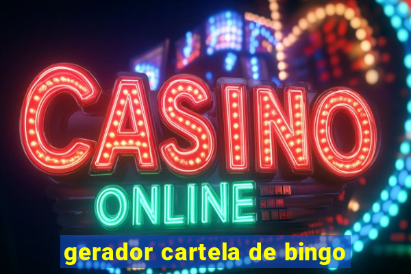 gerador cartela de bingo